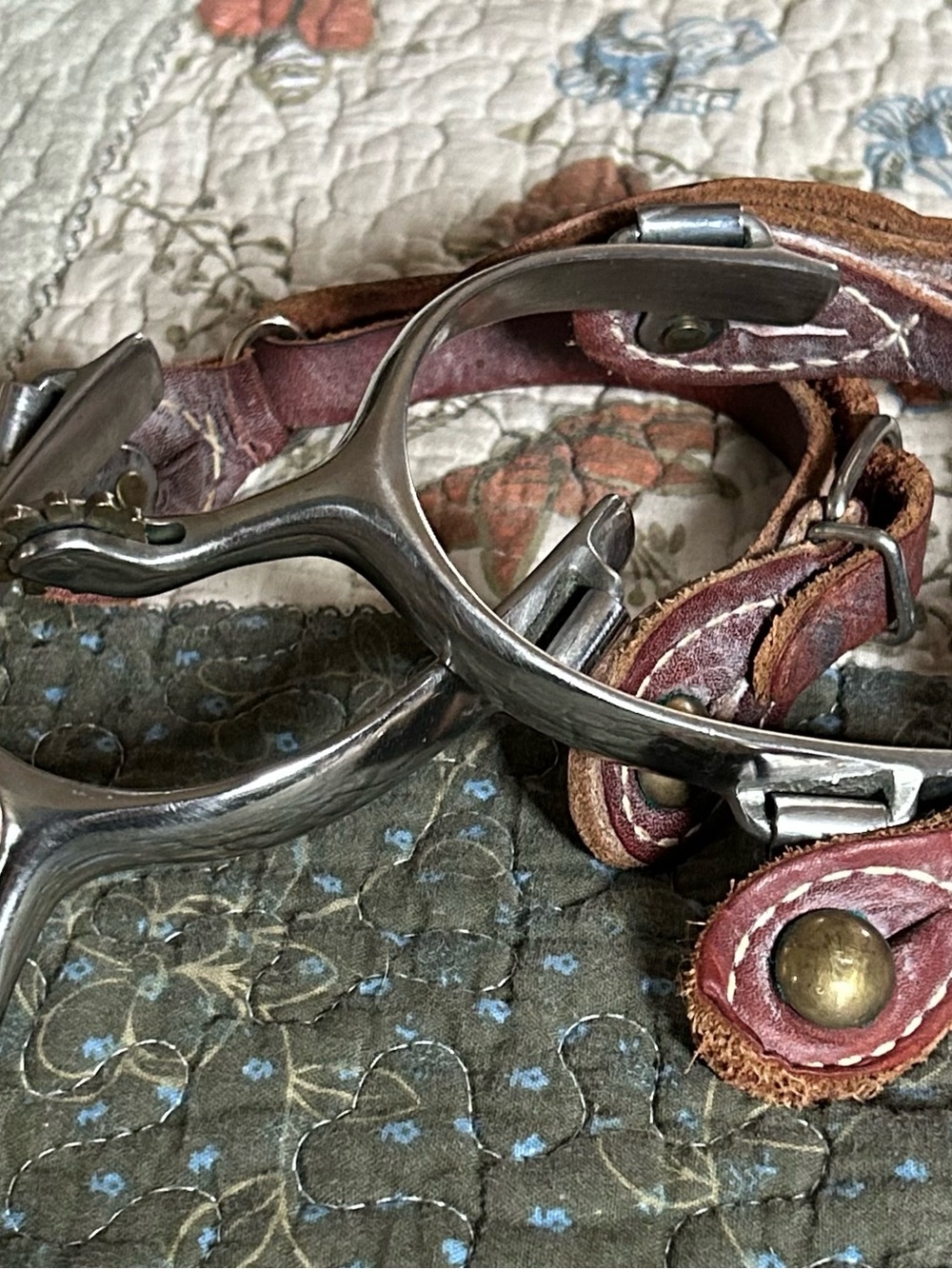 Spurs and Leather Straps